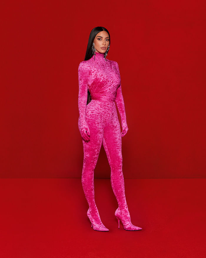 kim kardashian balenciaga bodysuit