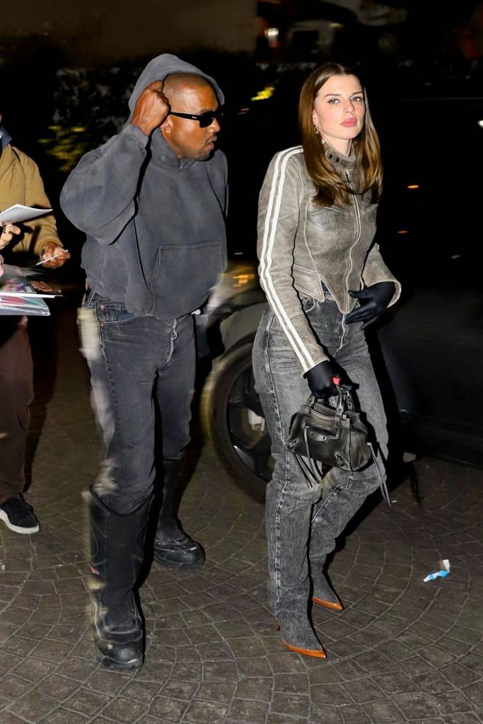 Julia Fox Wore Jeans with Built-In Shoes For Her Latest Date With Kanye West