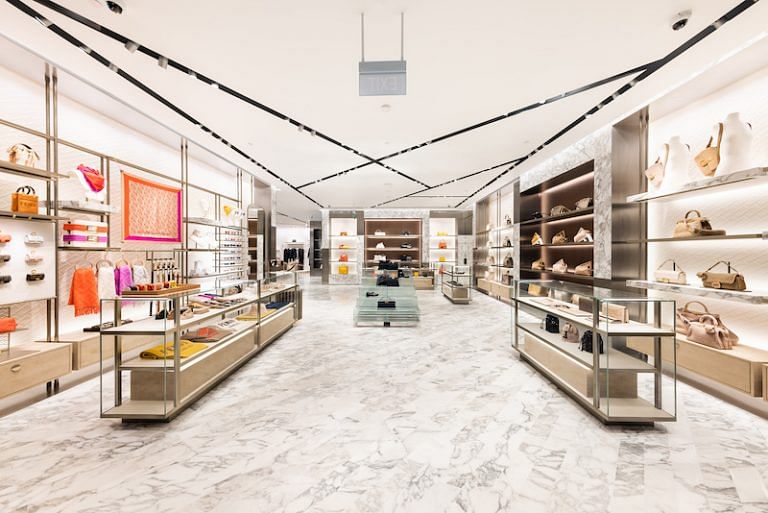 SINGAPORE - CIRCA APRIL, 2019: storefront of Fendi store in The