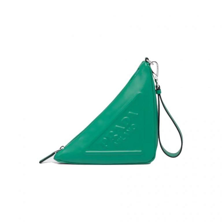 We're Swooning Over This New Prada Triangle Bag