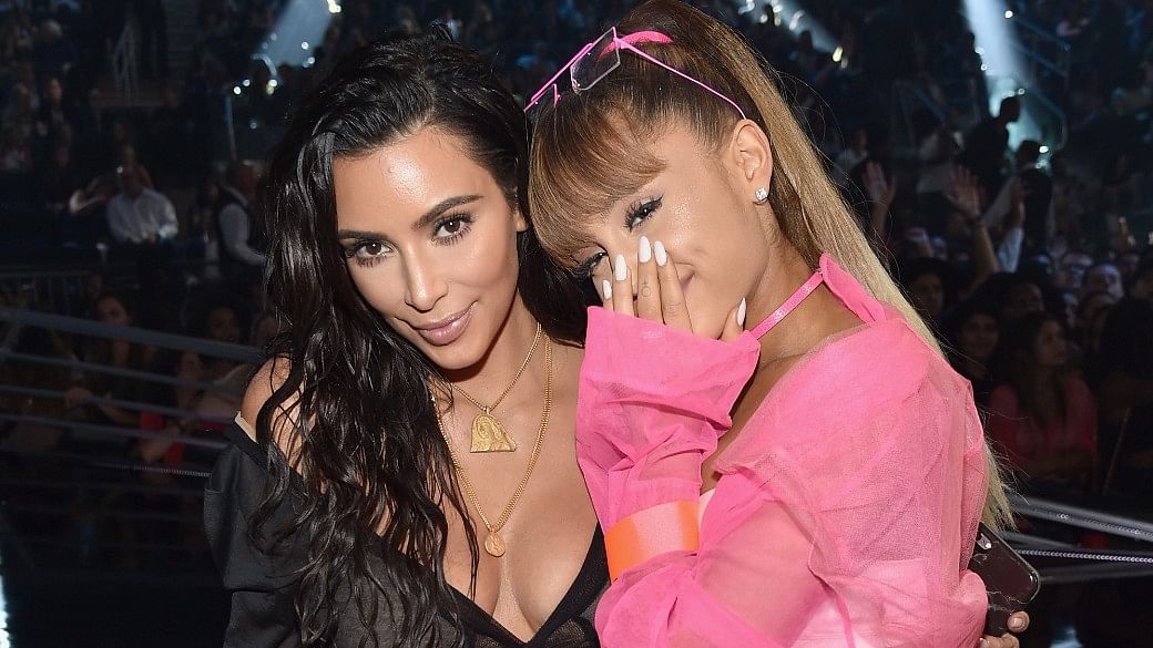 Kim Kardashian Ariana Grande 2016 MTV Music Video Awards