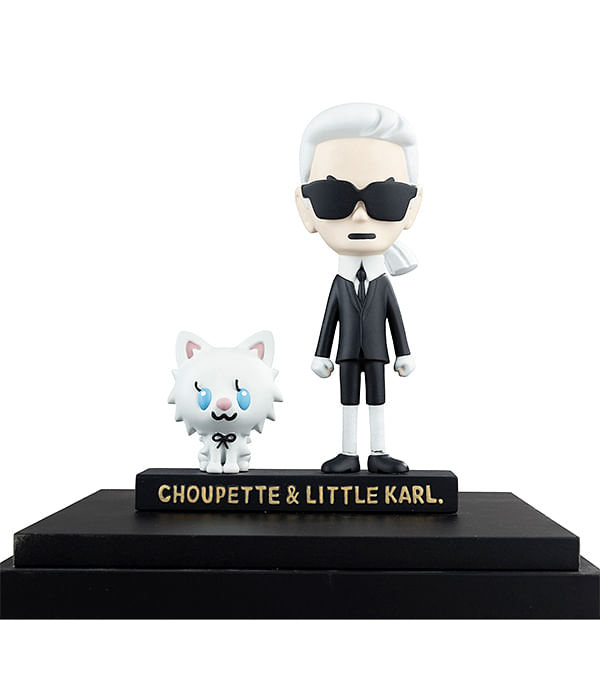 Sothebys estate sale-Karl Lagerfeld figurine