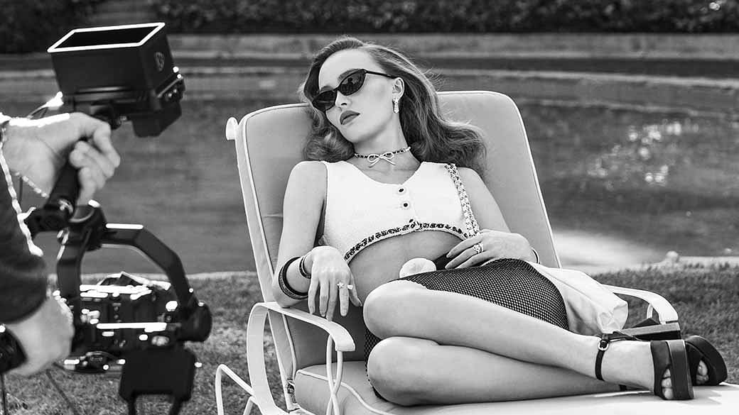LilyRose Depp Takes Fashion Inspiration From 90s Christy Turlington   Vogue