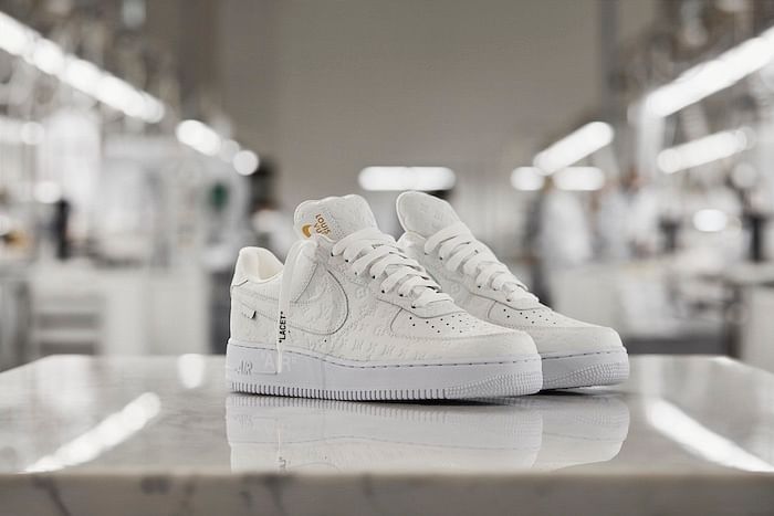 Virgil Abloh's Louis Vuitton X Nike Air Force 1 Collection Drops