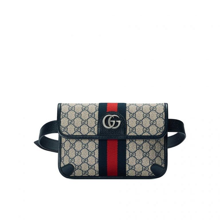 Gucci Revives Its Blue GG Canvas From The 1970s