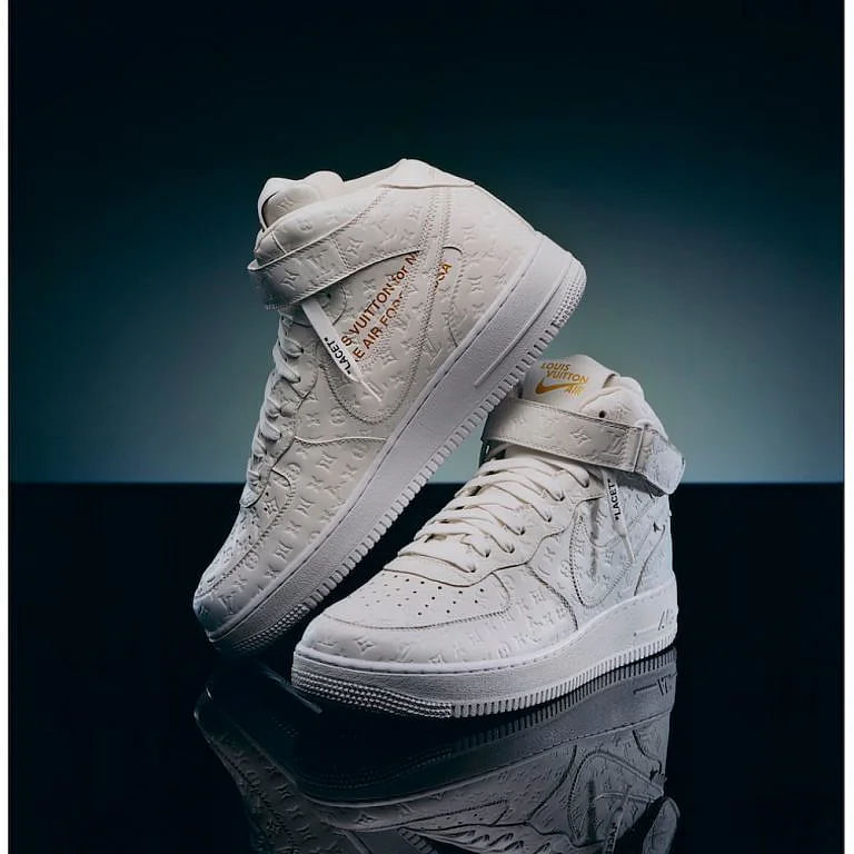 Louis Vuitton x Off-White x Nike Air Force 1: A Brief Look At The