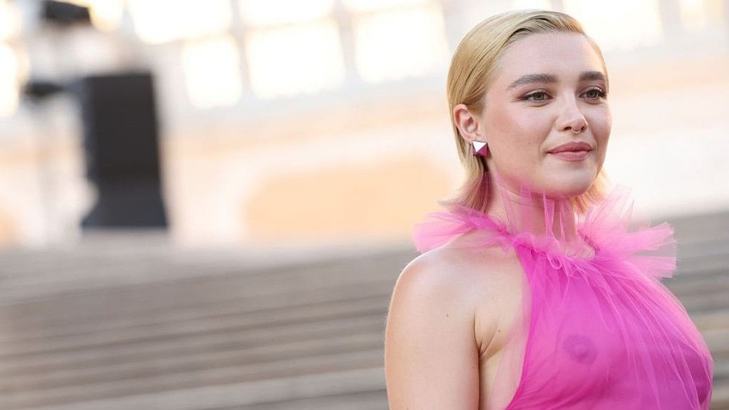 Florence Pugh Valentino Fall Winter 2022 Couture