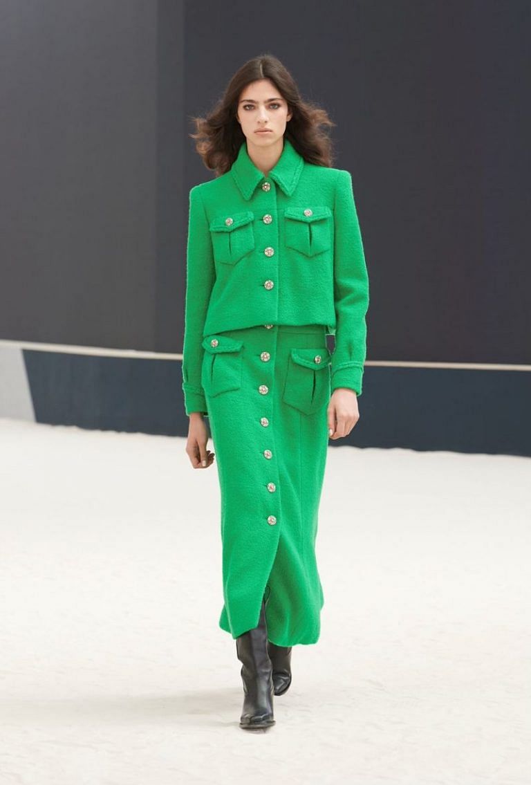 Who were the celebrity guest at Chanel FW 20/21 Haute Couture Show