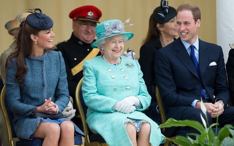 Duchess Kate, Queen Elizabeth, Prince William