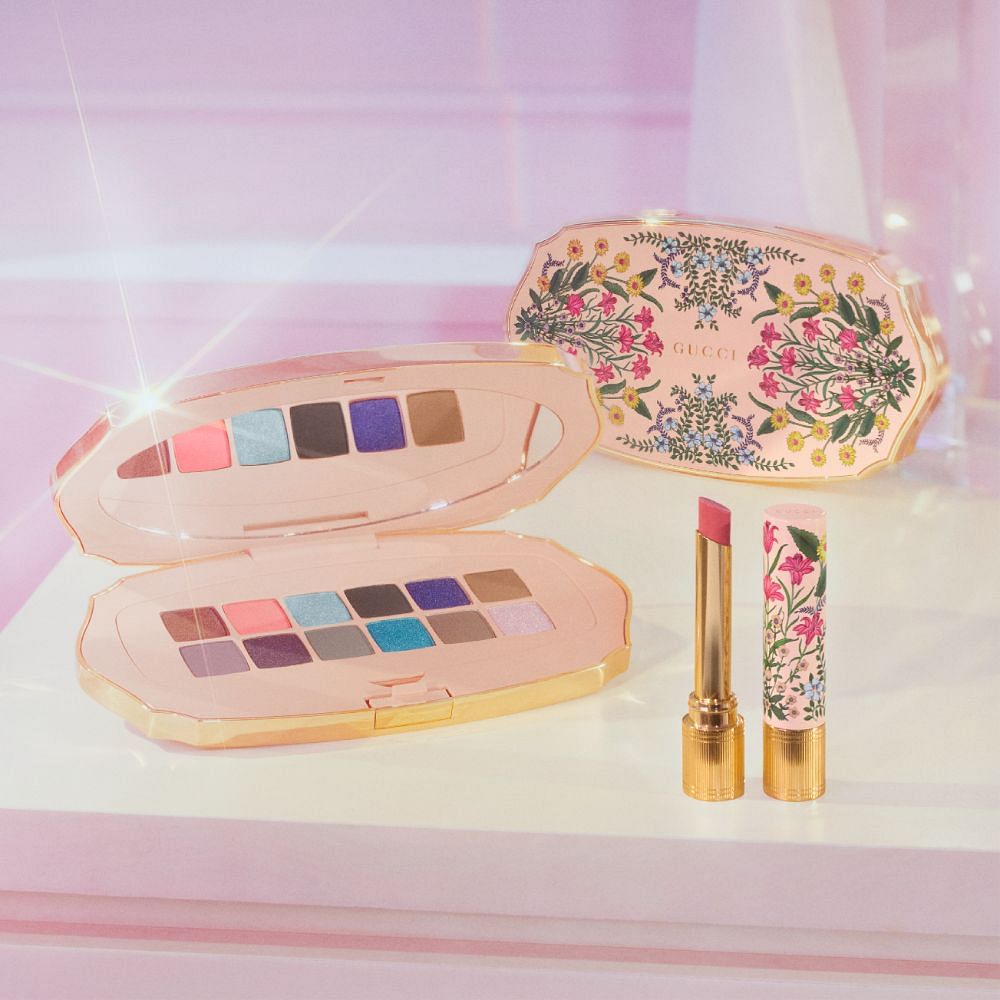 gucci beauté des yeux floral eyeshadow palette