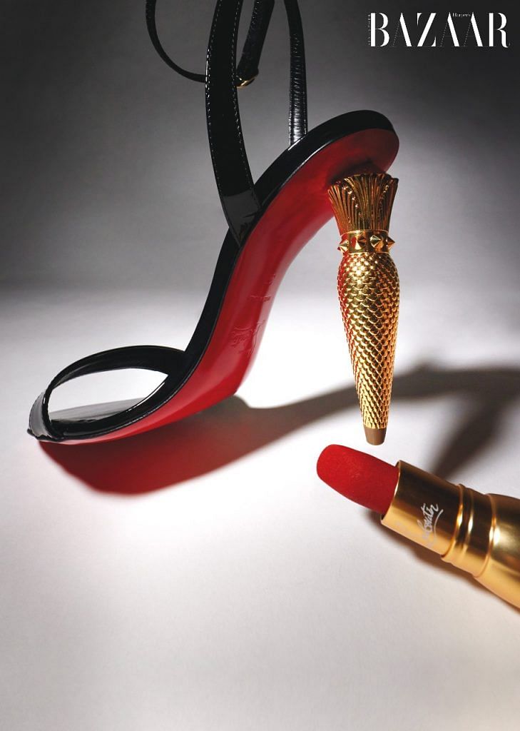 Christian Louboutin's Lipstick Found Its Way to the Brand's Pumps – WWD