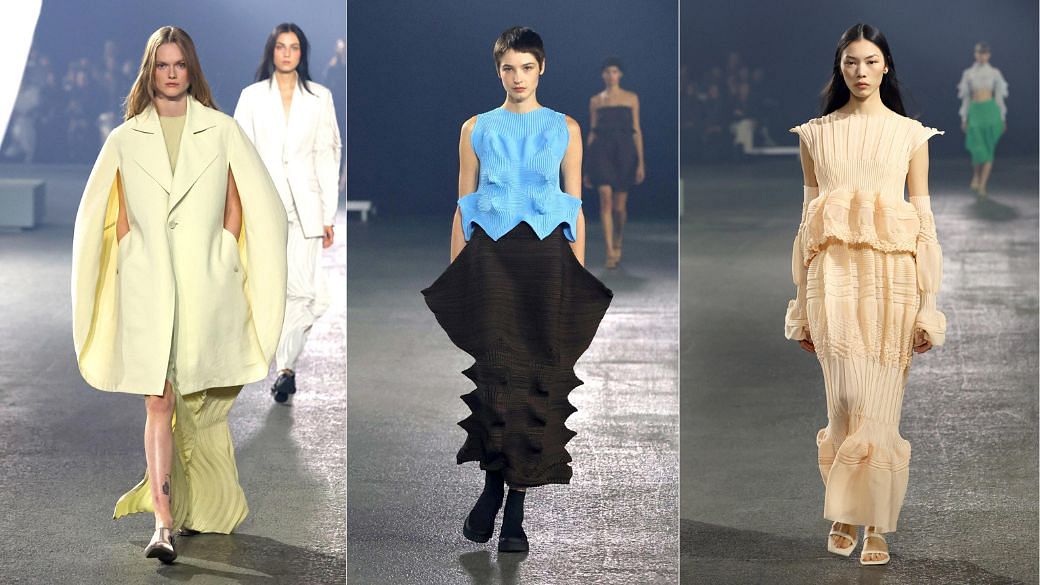 Technical Excellence And Sartorial Poetry Unite At Issey Miyake Spring ...