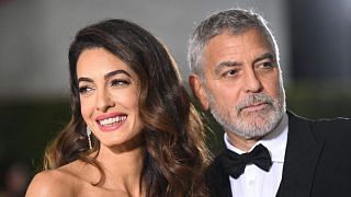 Amal Clooney Geogrge Lime Green Gown