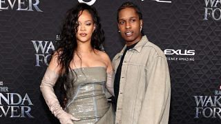 Rihanna A$AP Rocky 'Black Panther Wakanada Forever' Premiere