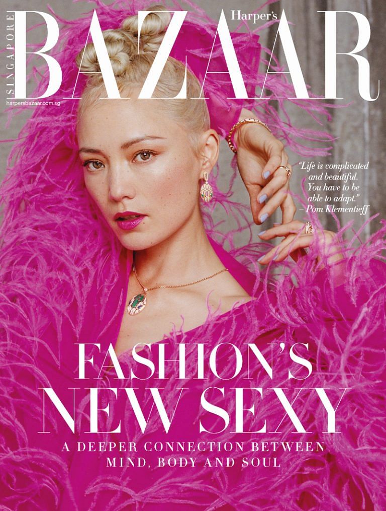 Harper's Bazaar Singapore December 2022 : Eileen Gu by Stef Galea