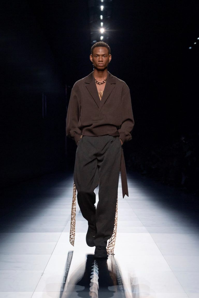 Mile Romsaithong, Jimin, J-Hope At Dior Men's Winter 2023-2024