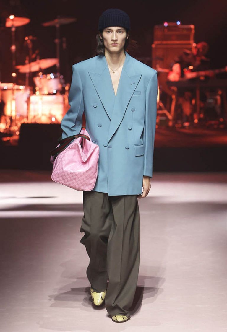 EXO's Kai Stole The Attention at Gucci's Men's Fall Winter 2023