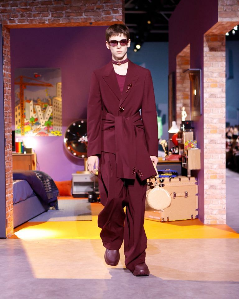 Jackson Wang in Paris The Louis Vuitton Fall-Winter 2023 Men's Show 1/19/ 2023 CET 2:30PM 🔗  @jacksonwang852g7 …