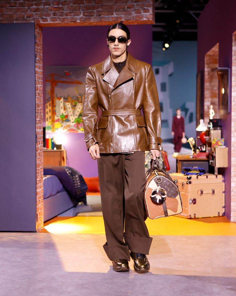 230622 Jackson Wang at Louis Vuitton Menswear SS24 show at the