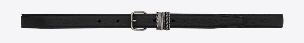 Belt, $720, Saint Laurent by Anthony Vaccarello