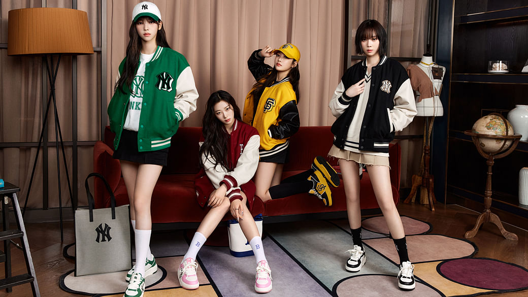 aespa show their sporty chic styles in 'MLB Korea' campaign