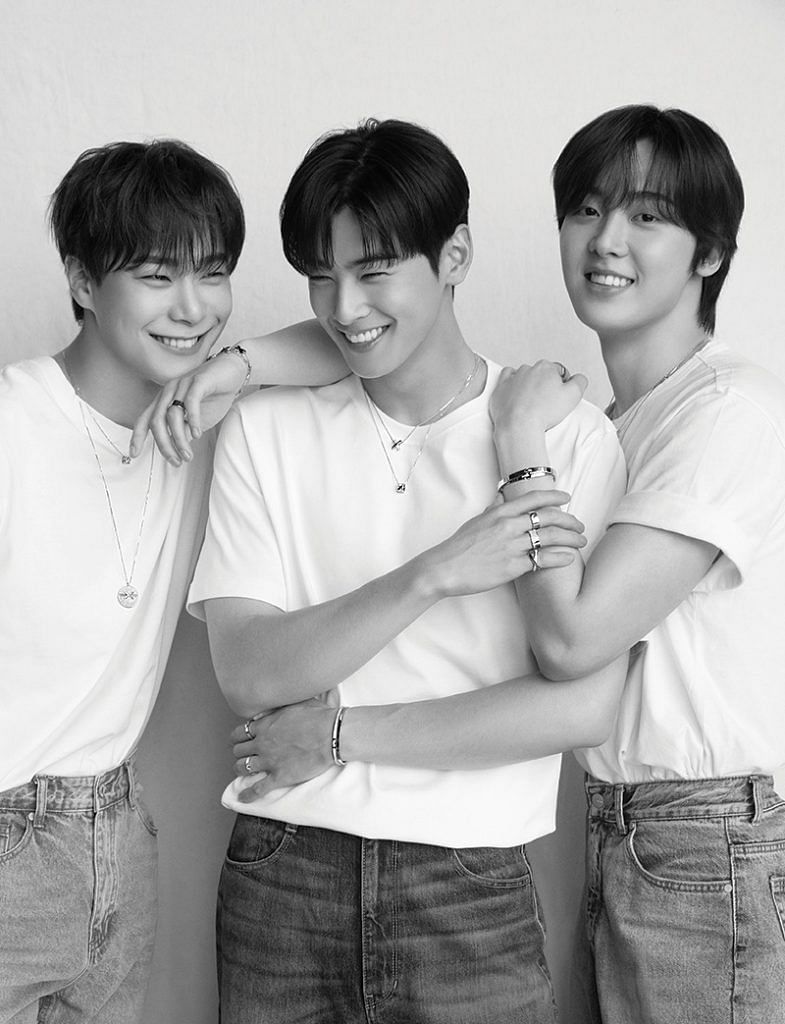 Cha Eun Woo With ASTRO Members In Chaumet's Campaign