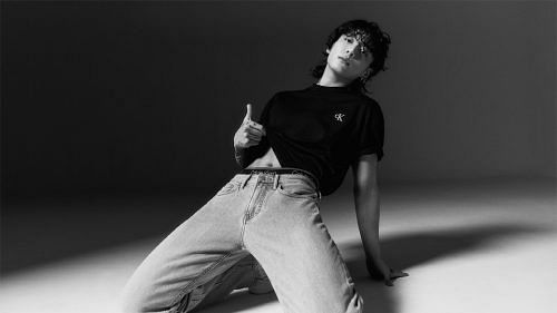 BTS' Jungkook Rocks Calvin Klein's Hero Tees And Denim In New Campaign