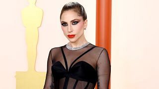 Lady Gaga Versace FW23 2023 Oscars
