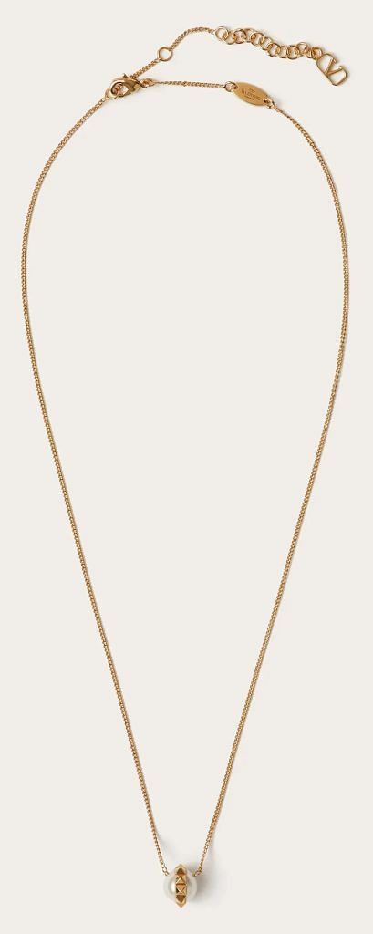 Necklace, $990, Valentino Garavani