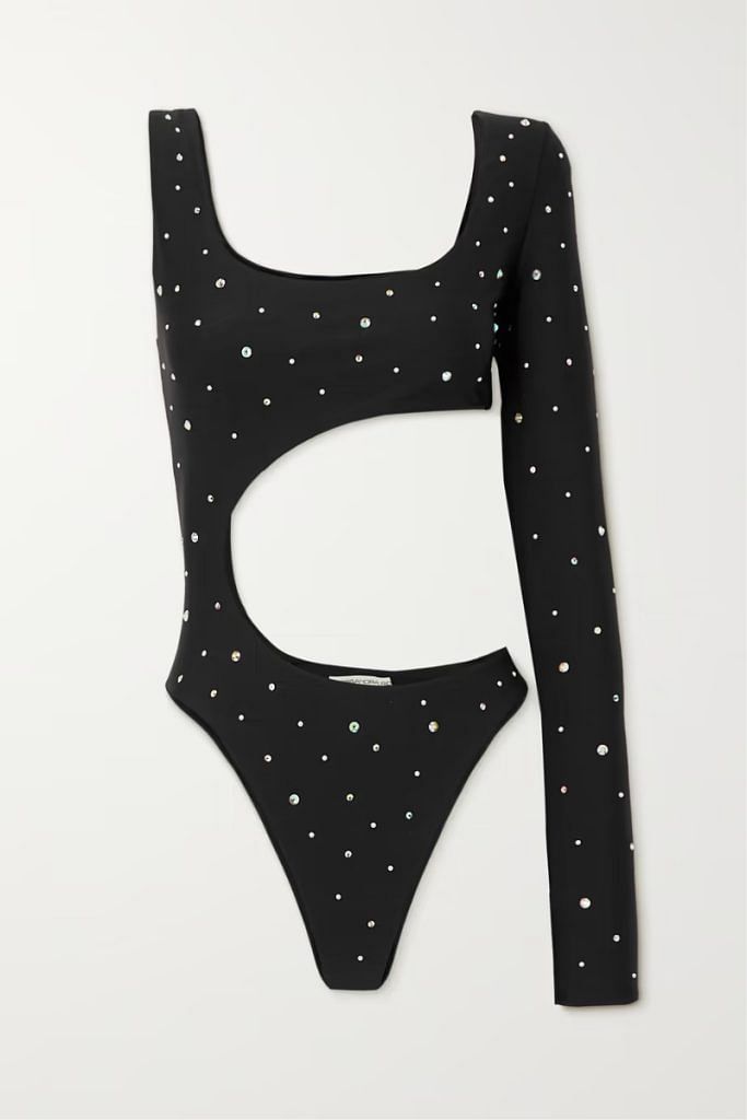 Swimsuit, about $915, Alessandra Rich