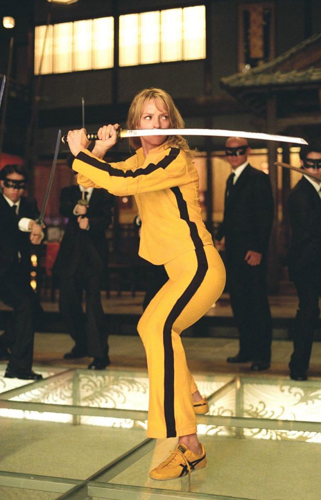 The Onitsuka Mexico 66 sneakers were a key element in Uma Thurman’s famous Kill Bill look.