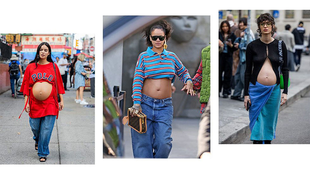 Unconventional Pregnancy Outfits Inspired By Rihanna