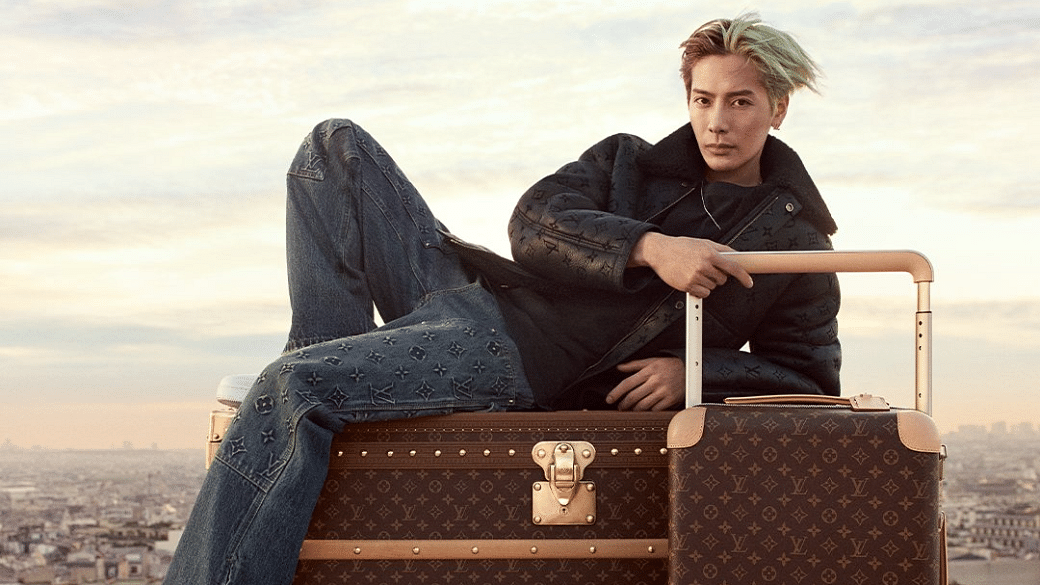 Jackson Wang Jets Off To Paris In Louis Vuitton's New Travel Campaign
