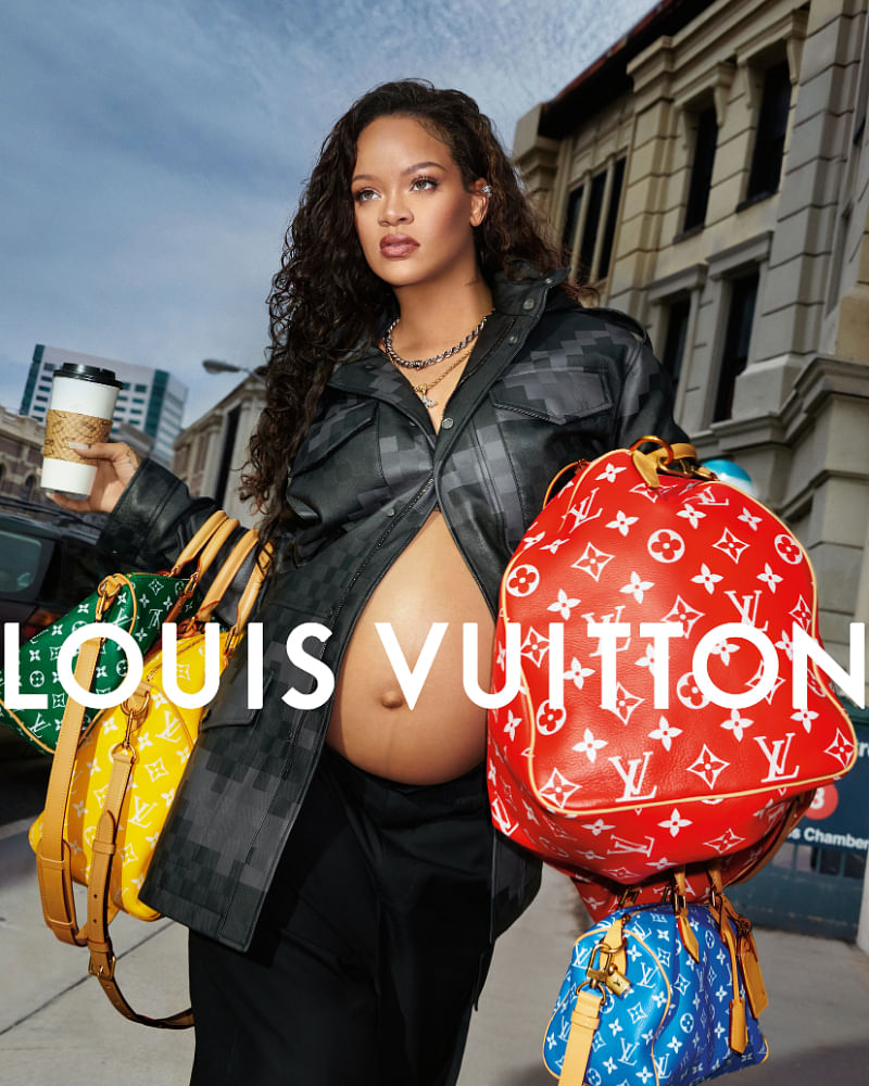 Pharrell Unveils His First Louis Vuitton Campaign Featuring Rihanna