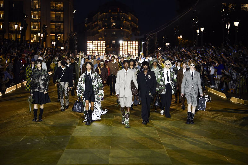 Pharrell Williams Debuts First Louis Vuitton Show for Men's SS'24, Attended  by GOT7's Jackson Wang and Bam Bam, Beyonce and NCT's Yuta - ELLE SINGAPORE