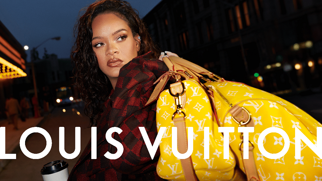 Pharrell Unveils His First Louis Vuitton Campaign Featuring Rihanna