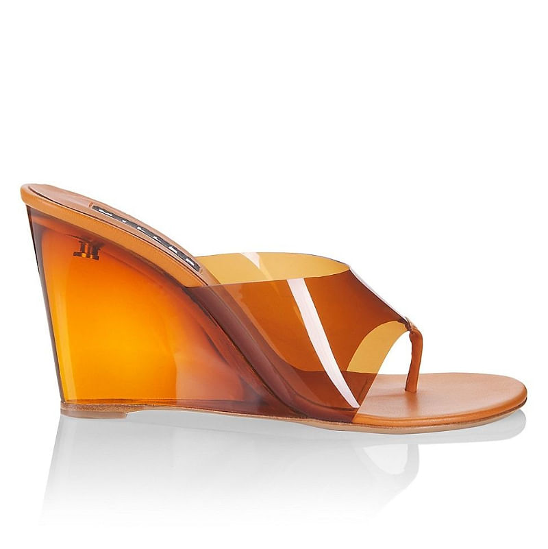 SimonMiller Ghost Wedge Sandals Photo: SAKS FIFTH AVENUE