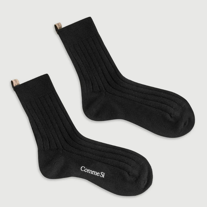 Comme Si The Cashmere Sock Photo: Comme Si