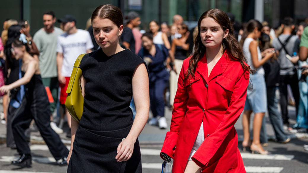 Paris Fashion Week SS24 Street Style