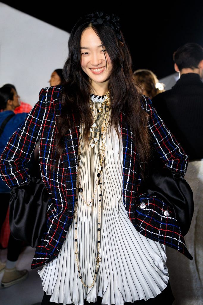 Backstage at CHANEL Fall Winter 2023 Runway Show In Paris